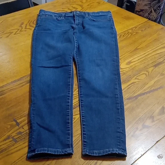 BANANA REPUBLIC Womens Jeans Preowned Used Work Office Casual Blue 30 / 10 - Picture 1 of 9